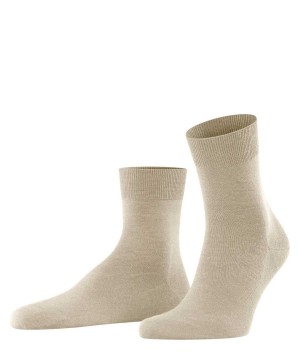 Beige Falke Airport Short sock Men Socks | 351-VYFLAZ