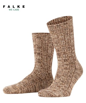 Beige Falke Brooklyn Boot socks Men Socks | 341-VDRPEA