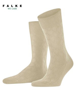 Beige Falke Classic Tale Socks Men Socks | 328-EXCNFB