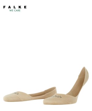 Beige Falke Cool 24/7 Invisibles Men No Show Socks | 235-SGARIY