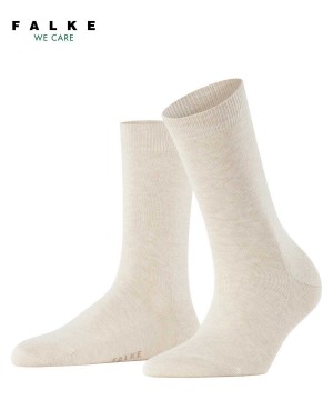 Beige Falke Family Socks Women Socks | 861-BIHMQG