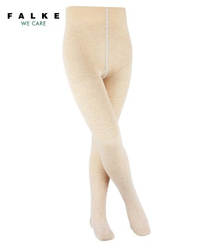 Beige Falke Family Tights Kids' Tights | 589-IYWDUG