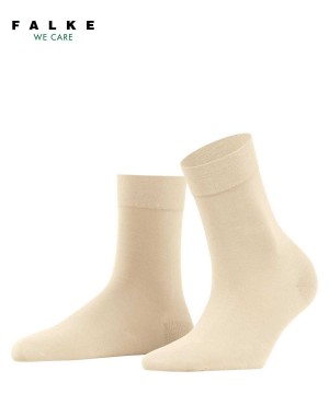 Beige Falke Fine Softness 50 DEN Socks Women Socks | 729-TGNUQD