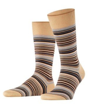 Beige Falke Microblock Socks Men Socks | 416-GZDBPK