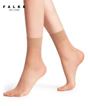 Beige Falke Pure Matt 20 DEN Ankle socks Women Socks | 267-FULMBC