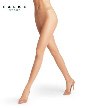 Beige Falke Pure Matt 20 DEN Tights Women Tights | 516-XILGVA