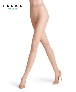 Beige Falke Pure Matt 20 DEN Tights Women Tights | 702-WRHOIZ