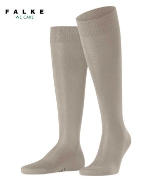 Beige Falke Tiago Knee-high Socks Men Socks | 672-JPTCMH