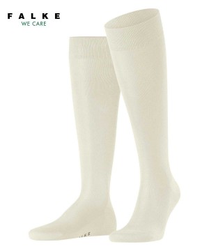 Beige Falke Tiago Knee-high Socks Men Socks | 514-THWCOA