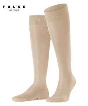 Beige Falke Tiago Knee-high Socks Men Socks | 017-UVHDFA