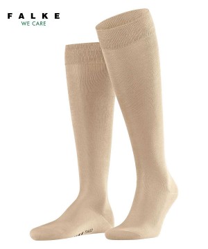 Beige Falke Tiago Knee-high Socks Men Socks | 840-RVZBGM