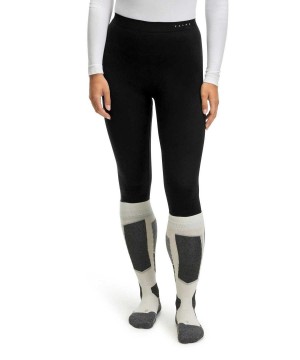 Black Falke 3/4 Tights Warm Women Tights | 492-QBDIPJ