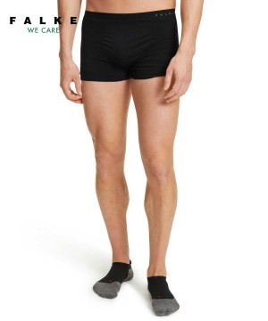 Black Falke Boxer Ultralight Cool Men Functional Underwear | 632-EMUKHD
