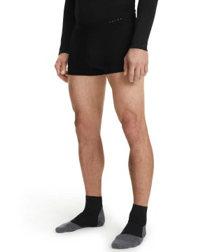 Black Falke Boxer Wool-Tech Light Men Boxer & Slips | 642-DGENRJ