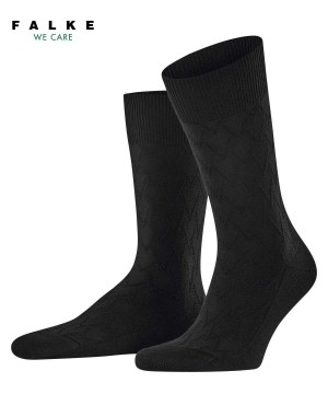 Black Falke Classic Tale Socks Men Socks | 318-WETQYH