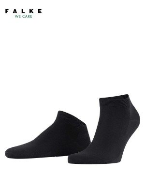 Black Falke ClimaWool Sneaker socks Men Socks | 470-YLATVZ