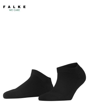 Black Falke ClimaWool Sneaker socks Women Socks | 618-RWUMNL