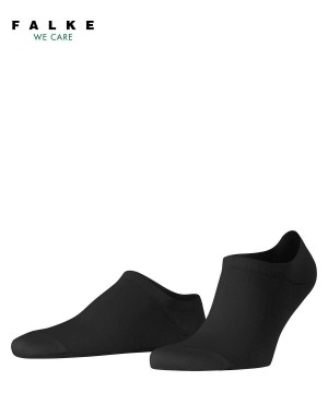 Black Falke Family Invisibles Men No Show Socks | 826-HPUWCS