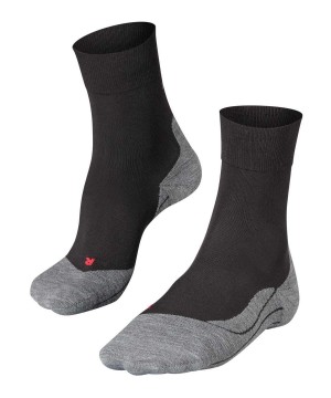 Black Falke RU4 Endurance Running Socks Women Sports Socks | 364-DXRPEG