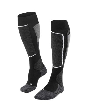 Black Falke SK2 Intermediate Vegan Skiing Knee-high Socks Women Sports Socks | 237-ZGCPEJ