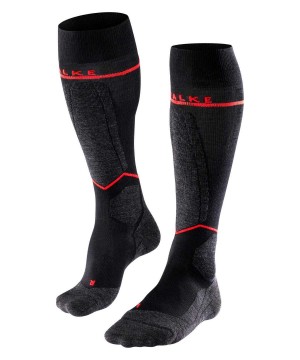 Black Falke SK4 Advanced Compression Light Skiing Knee-high Socks Men Socks | 831-ZESUVK