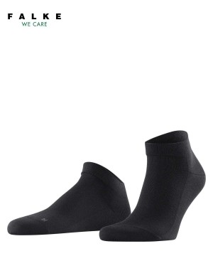 Black Falke Sensitive London Sneaker socks Men Socks | 138-JSFEZR
