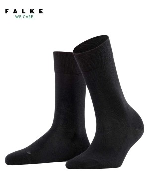 Black Falke Sensitive London Socks Women Socks | 715-AUWTZL