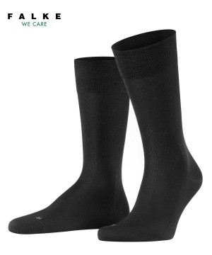 Black Falke Sensitive Malaga Socks Men Socks | 064-OEZTLG