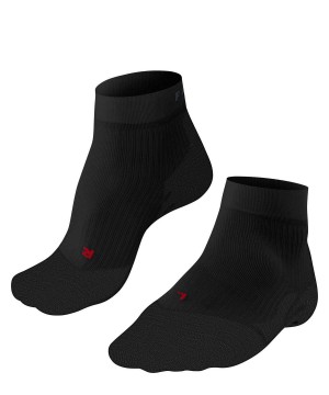 Black Falke TE4 Short Tennis Short sock Women Sports Socks | 418-PFHQUI