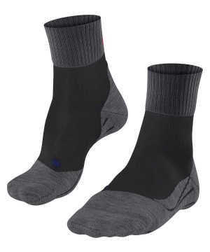 Black Falke TK2 Explore Cool Short Trekking Short sock Women Sports Socks | 124-TXVSRL