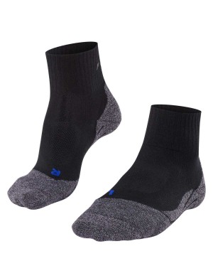Black Falke TK2 Explore Cool Short Trekking Short sock Women Sports Socks | 380-QFUKEM