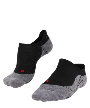 Black Falke TK5 Wander Invisible Trekking Invisibles Women Sports Socks | 817-JACKFS