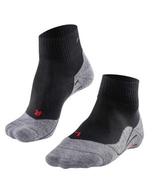 Black Falke TK5 Wander Short Trekking Short sock Women Sports Socks | 481-FKRMOL