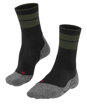 Black Falke TK Stabilizing Trekking Socks Women Sports Socks | 312-NKQZYS