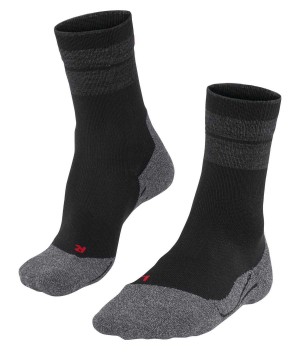 Black Falke TK Stabilizing Trekking Socks Women Sports Socks | 394-RDTFHY