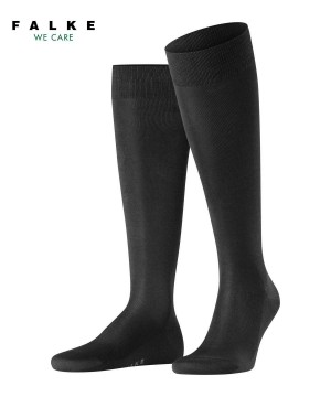 Black Falke Tiago Knee-high Socks Men Socks | 176-OEGFKJ