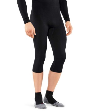 Black Falke Tights Maximum Warm Men Tights | 695-QMEUTX
