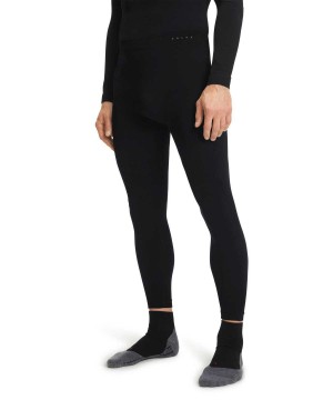 Black Falke Tights Warm Men Tights | 135-NDPMLU