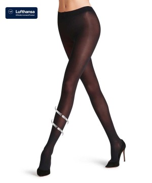 Black Falke Vitalize 40 DEN Tights Women Tights | 637-JSWYDN