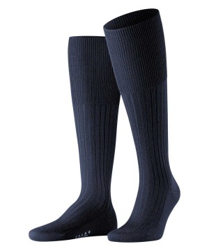 Blue Falke Bristol Pure Knee-high Socks Men Socks | 415-WJVSQL