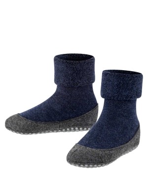 Blue Falke Cosyshoe Teens Slippers Kids' House Socks & Slippers | 062-MIBLRG