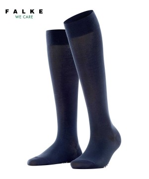 Blue Falke Cotton Touch Knee-high Socks Women Socks | 931-YXZPBF