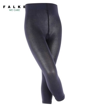Blue Falke Cotton Touch Leggings Kids' Leggings | 706-VHPDKZ