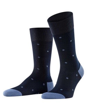 Blue Falke Dot Socks Men Socks | 018-QYRZTB