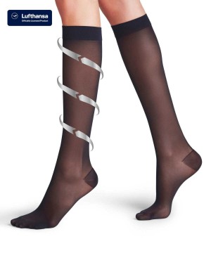 Blue Falke Energize 30 DEN Knee-high Socks Women Socks | 254-KZYPAJ