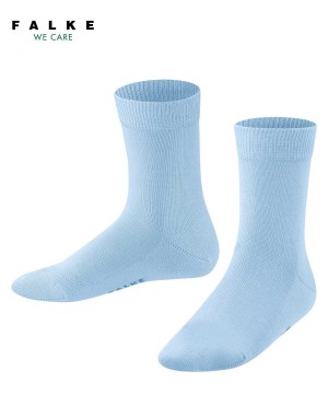 Blue Falke Family Socks Kids' Socks | 935-UCYEAX