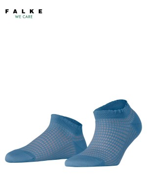 Blue Falke Grassbraid Sneaker Socks Women Socks | 637-KYUZGO