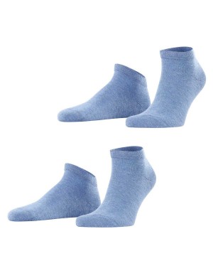 Blue Falke Happy 2-Pack Sneaker socks Men Socks | 369-DATUKM