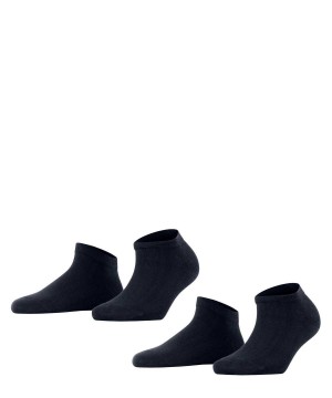 Blue Falke Happy 2-Pack Sneaker socks Women Socks | 206-YBMJEH