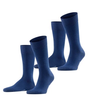 Blue Falke Happy 2-Pack Socks Men Socks | 259-TYEZRP